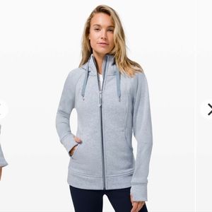 Lululemon Scuba full zip hoodie PLUSH